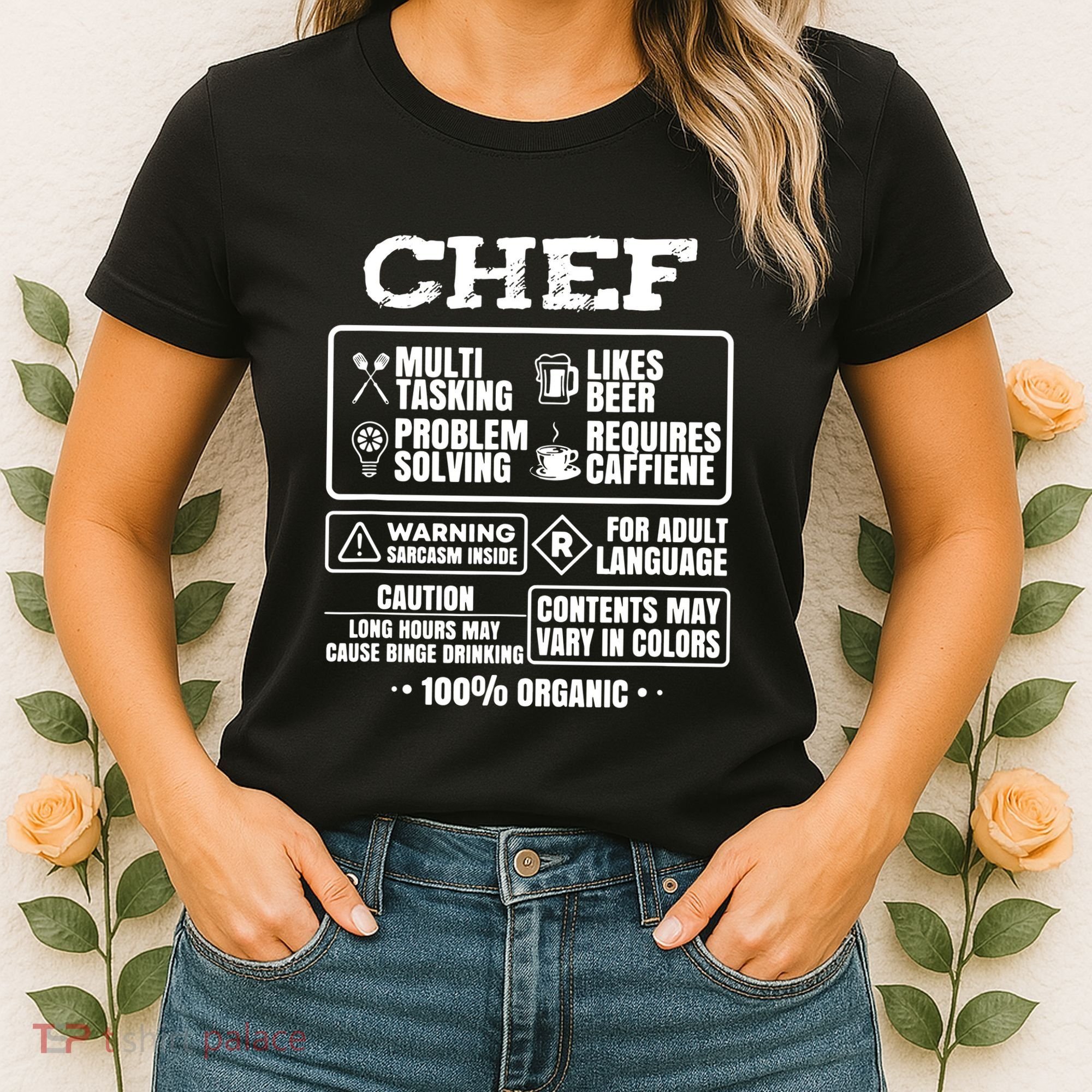 Chef Cooking Women's T-Shirt