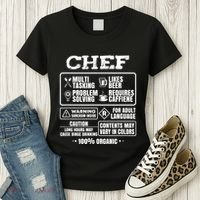 Chef Cooking Women's T-Shirt thumb 3