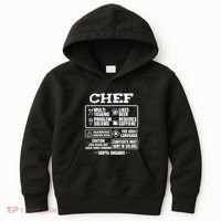 Chef Cooking Kids Hoodie thumb 0