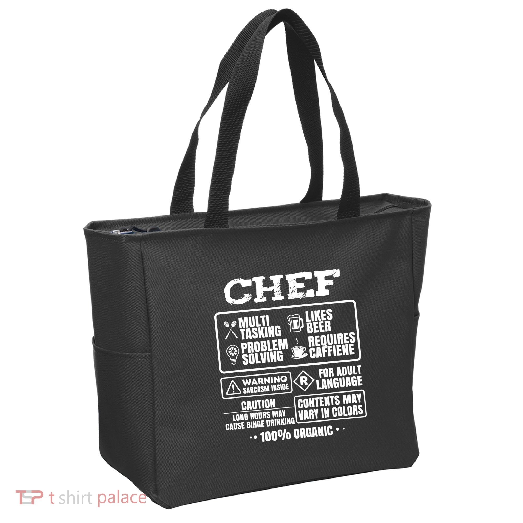 Chef Cooking Tote Bag