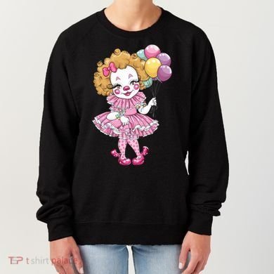 Cute Clowncore Coquette Aesthetic Clown Gift Women's Sweatshirt