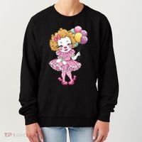 Cute Clowncore Coquette Aesthetic Clown Gift Women's Sweatshirt thumb 0
