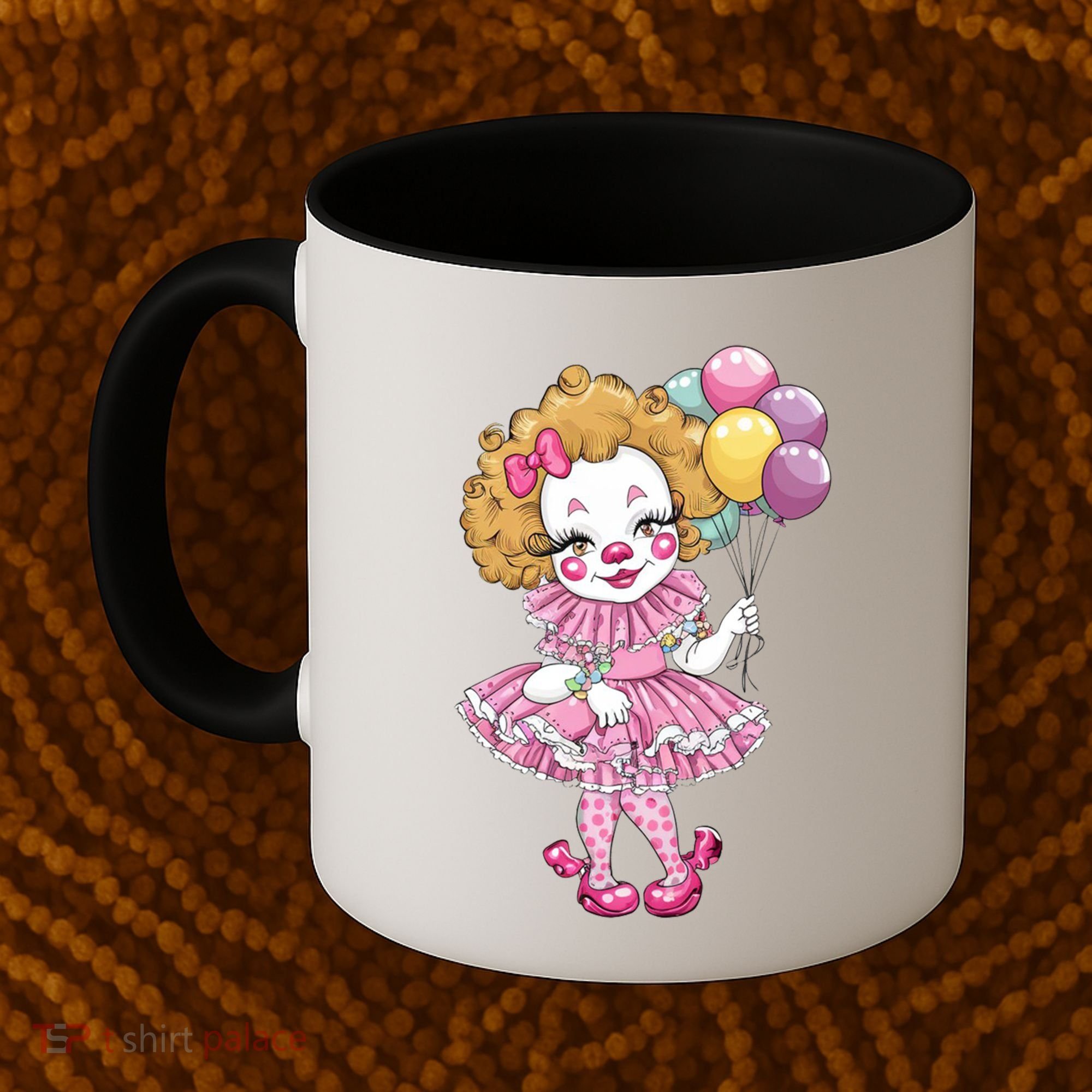 Cute Clowncore Coquette Aesthetic Clown Gift Coffee Mug