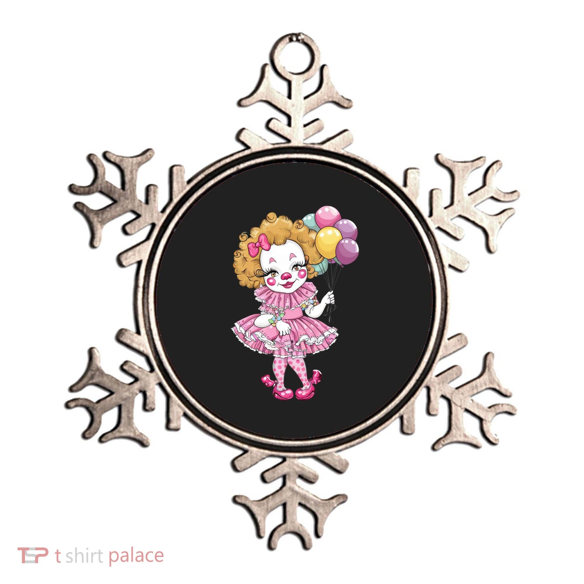 Cute Clowncore Coquette Aesthetic Clown Gift Ornament