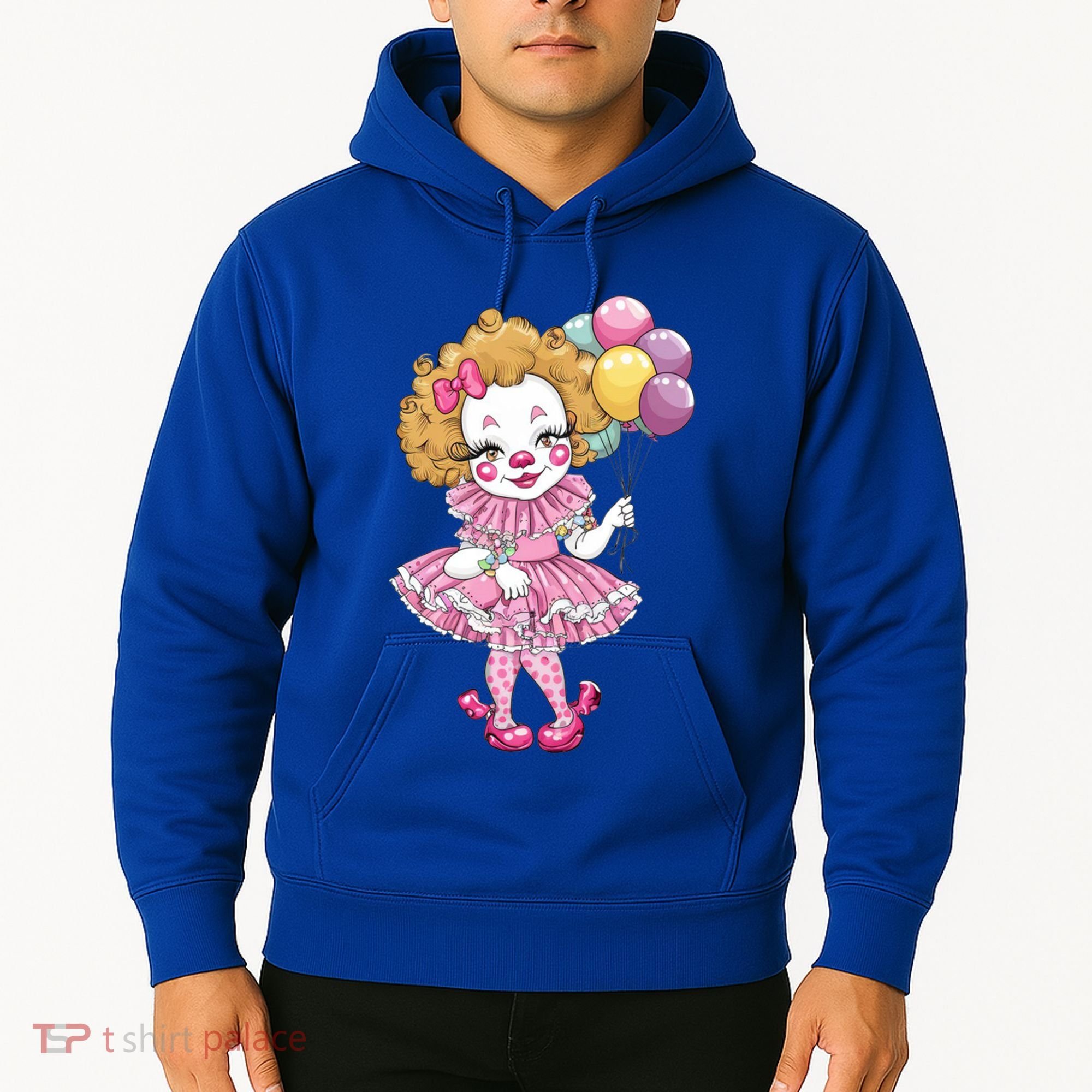 Cute Clowncore Coquette Aesthetic Clown Gift Hoodie