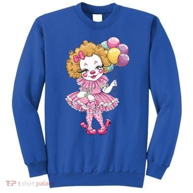 Cute Clowncore Coquette Aesthetic Clown Gift Sweatshirt