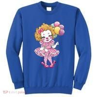 Cute Clowncore Coquette Aesthetic Clown Gift Sweatshirt thumb 0