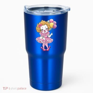 Cute Clowncore Coquette Aesthetic Clown Gift Tumbler