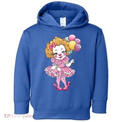 Cute Clowncore Coquette Aesthetic Clown Gift Toddler Hoodie
