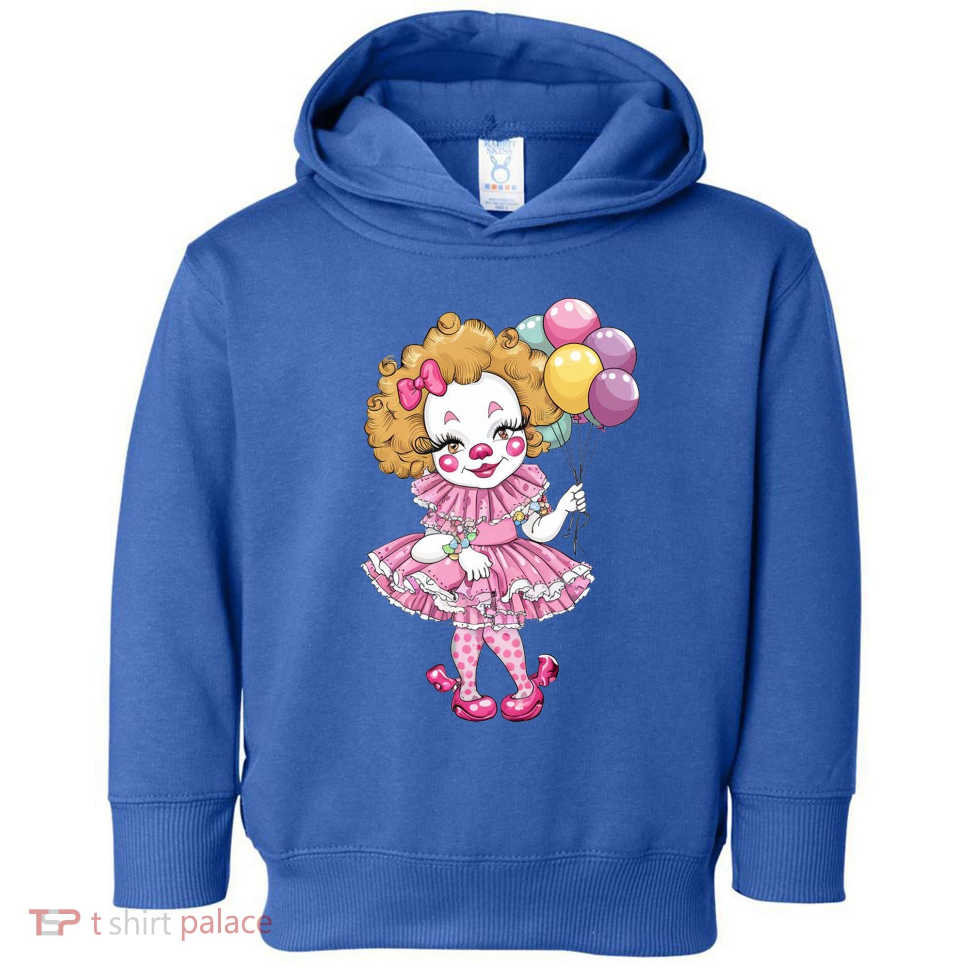 Cute Clowncore Coquette Aesthetic Clown Gift Toddler Hoodie
