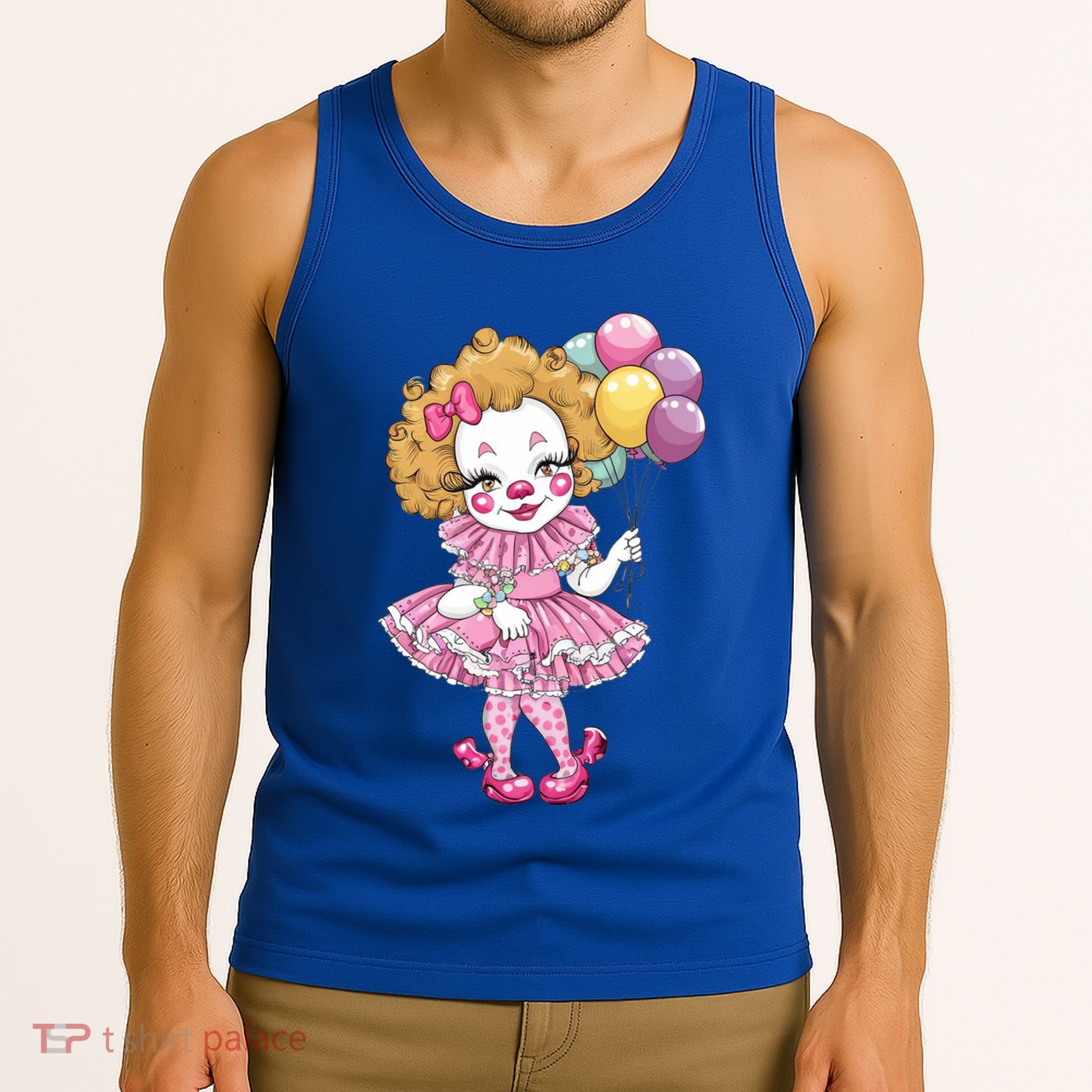 Cute Clowncore Coquette Aesthetic Clown Gift Tank Top
