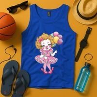 Cute Clowncore Coquette Aesthetic Clown Gift Tank Top thumb 4
