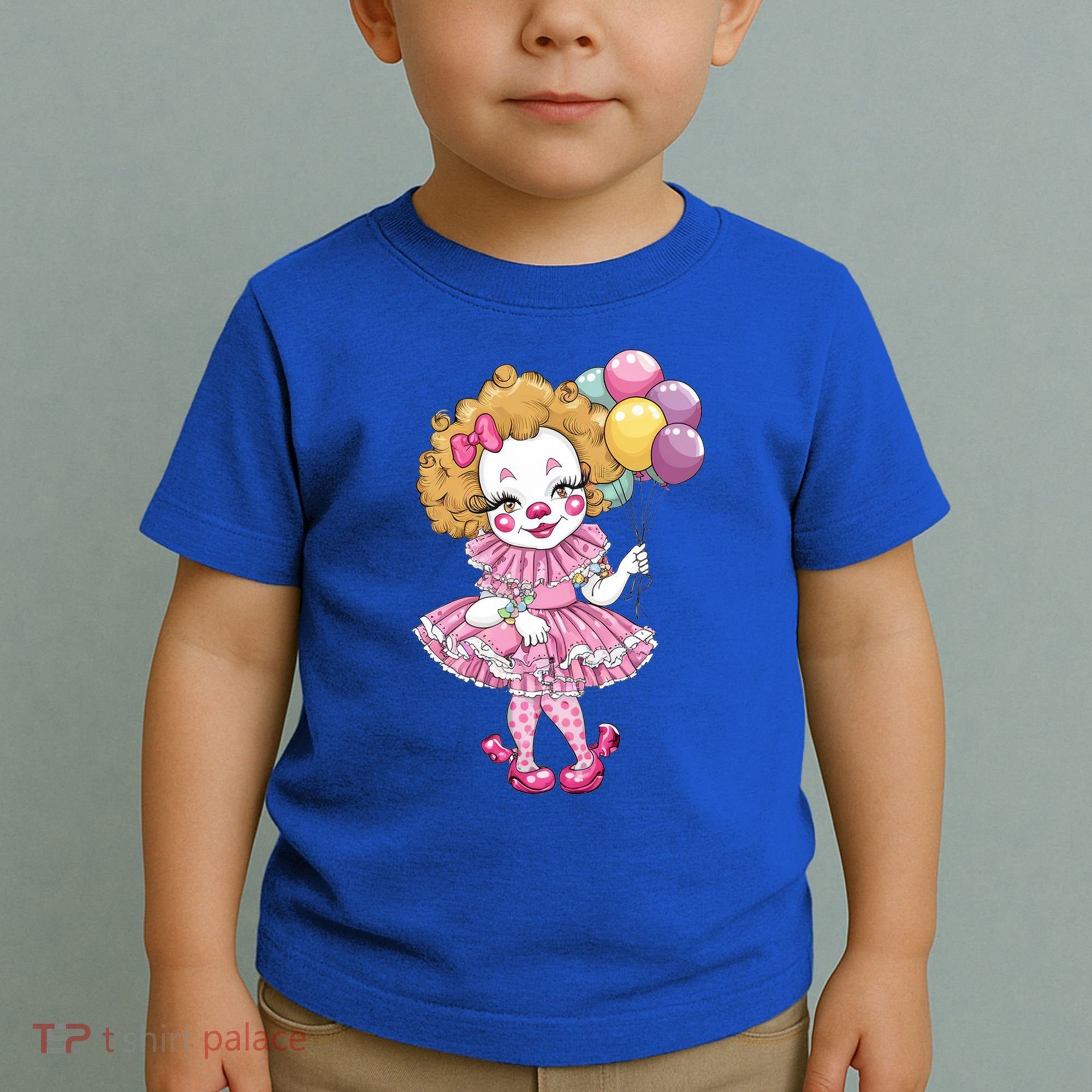 Cute Clowncore Coquette Aesthetic Clown Gift Toddler T-Shirt