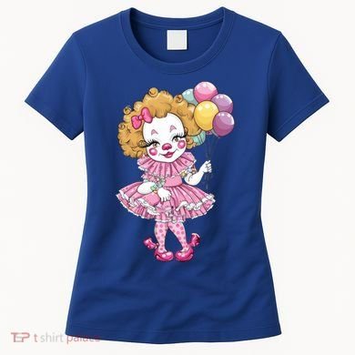 Cute Clowncore Coquette Aesthetic Clown Gift Women's T-Shirt