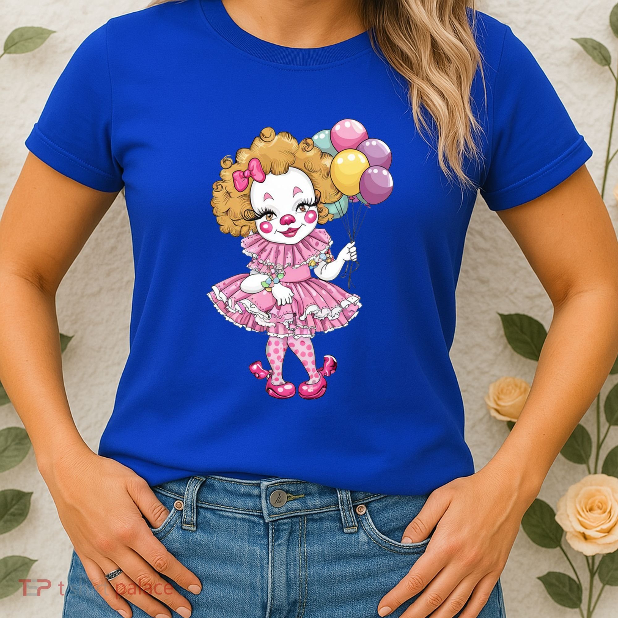 Cute Clowncore Coquette Aesthetic Clown Gift Women's T-Shirt