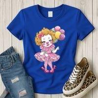 Cute Clowncore Coquette Aesthetic Clown Gift Women's T-Shirt thumb 3