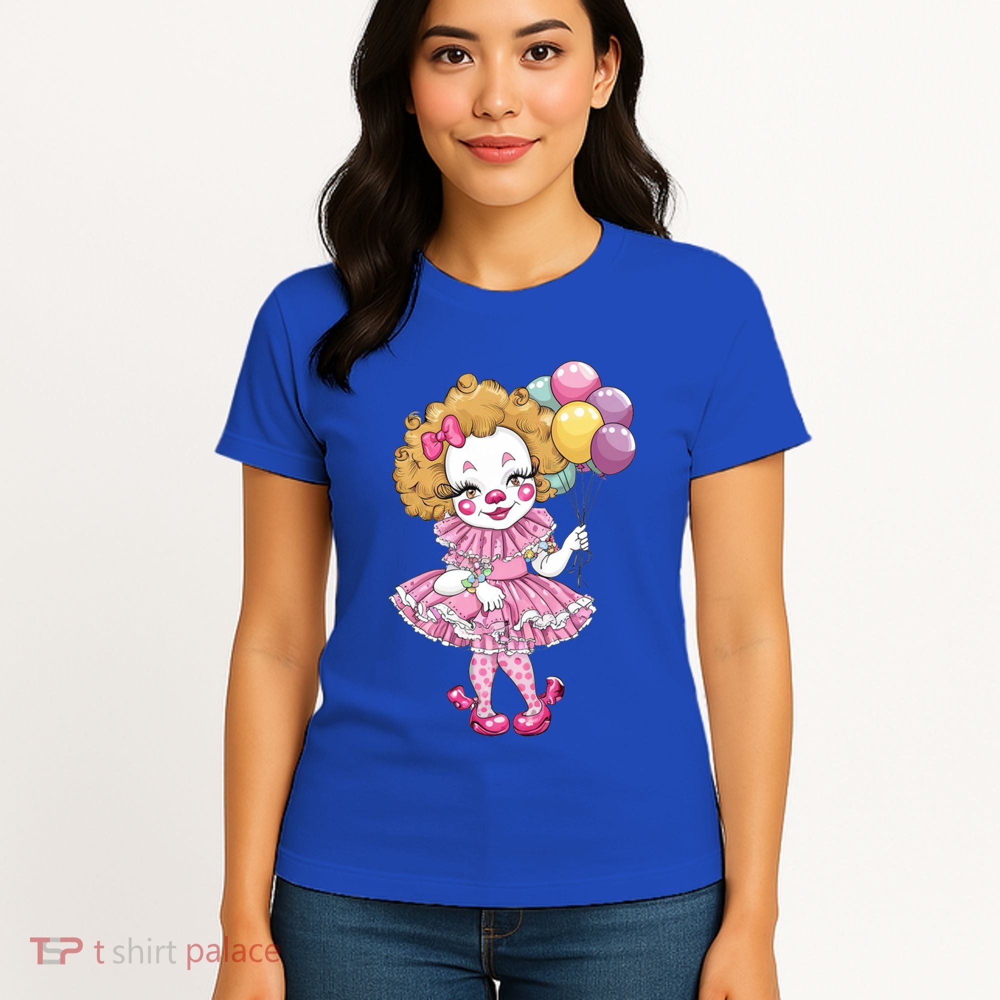 Cute Clowncore Coquette Aesthetic Clown Gift Women's T-Shirt