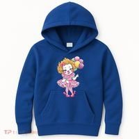 Cute Clowncore Coquette Aesthetic Clown Gift Kids Hoodie thumb 0
