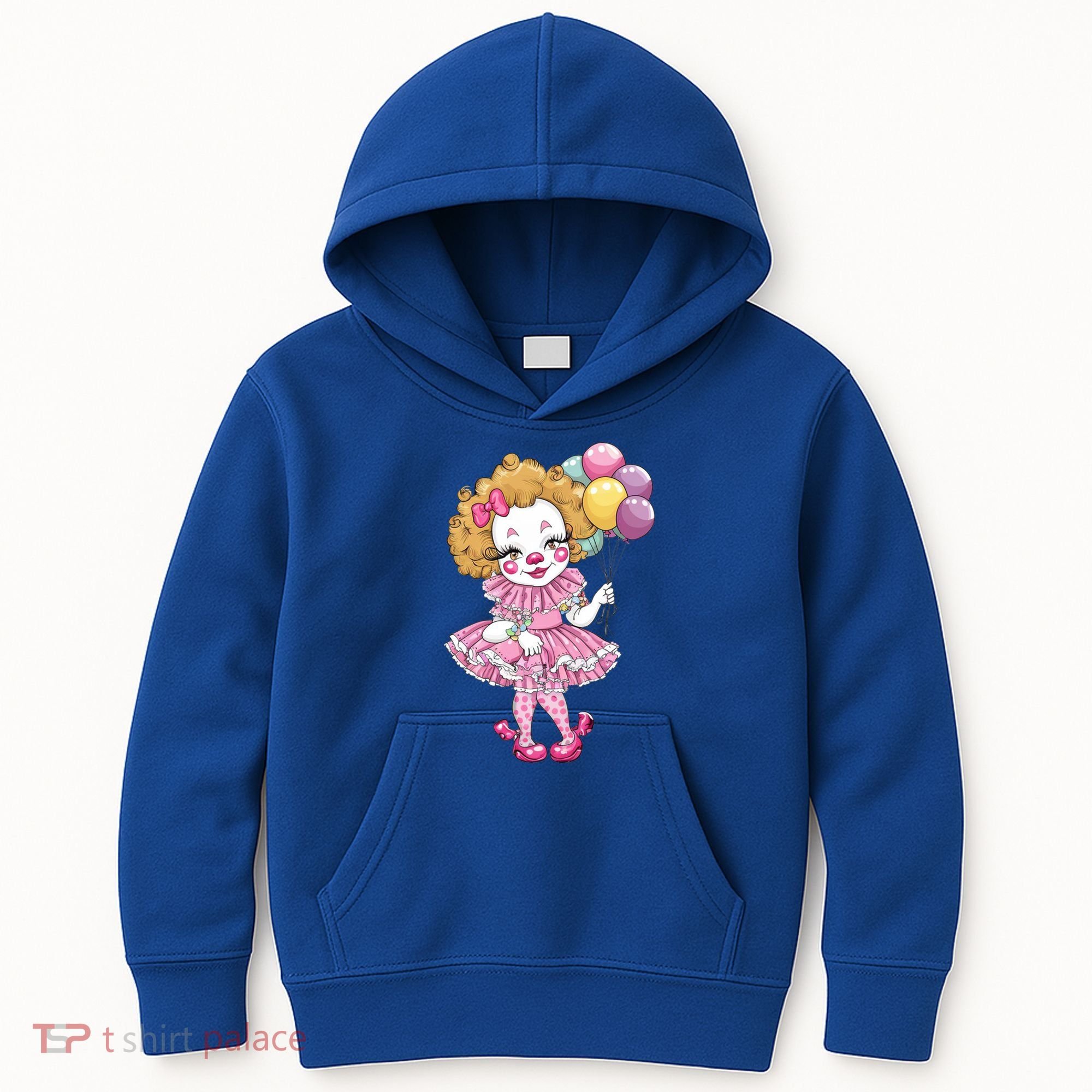Cute Clowncore Coquette Aesthetic Clown Gift Kids Hoodie