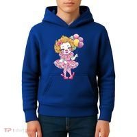 Cute Clowncore Coquette Aesthetic Clown Gift Kids Hoodie thumb 4