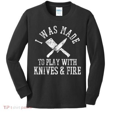 Culinary Chef Cook Kids Long Sleeve Shirt