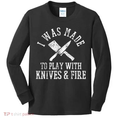 Culinary Chef Cook Kids Long Sleeve Shirt