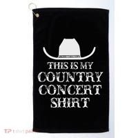 Country Concert Golf Towel thumb 0