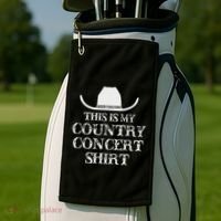 Country Concert Golf Towel thumb 2