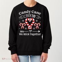 Candy Cane Crew Family Matching Christmas Xmas Women's Sweatshirt thumb 0