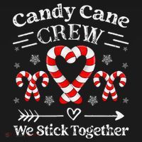 Candy Cane Crew Family Matching Christmas Xmas Women's Hoodie thumb 2