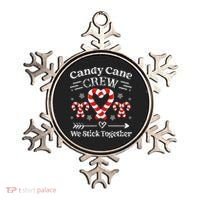 Candy Cane Crew Family Matching Christmas Xmas Ornament thumb 0