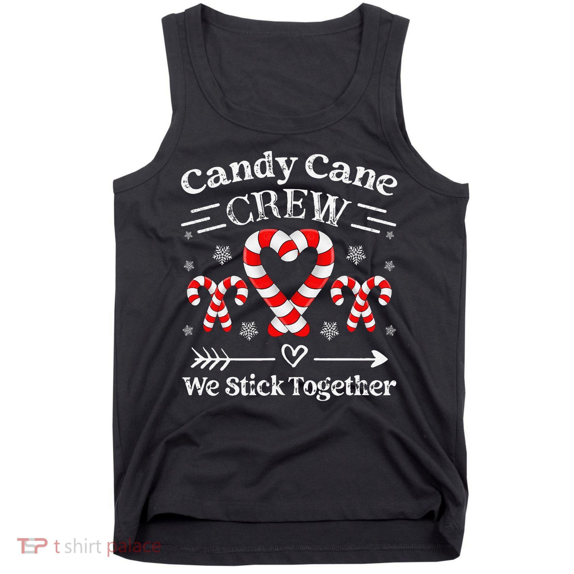 Candy Cane Crew Family Matching Christmas Xmas Tank Top