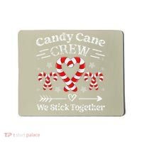 Candy Cane Crew Family Matching Christmas Xmas Mousepad thumb 0