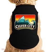 Culver City California Wave Retro Doggie Tank thumb 0