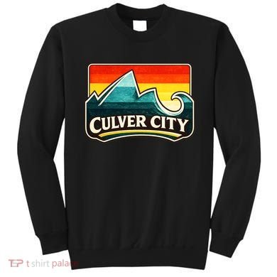 Culver City California Wave Retro Sweatshirt