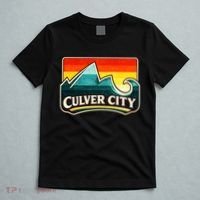 Culver City California Wave Retro T-Shirt thumb 5