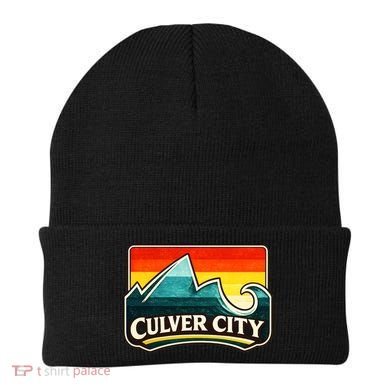 Culver City California Wave Retro Beanie
