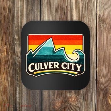 Culver City California Wave Retro Coaster