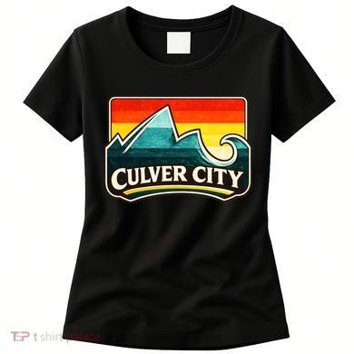 Culver City California Wave Retro Women's T-Shirt