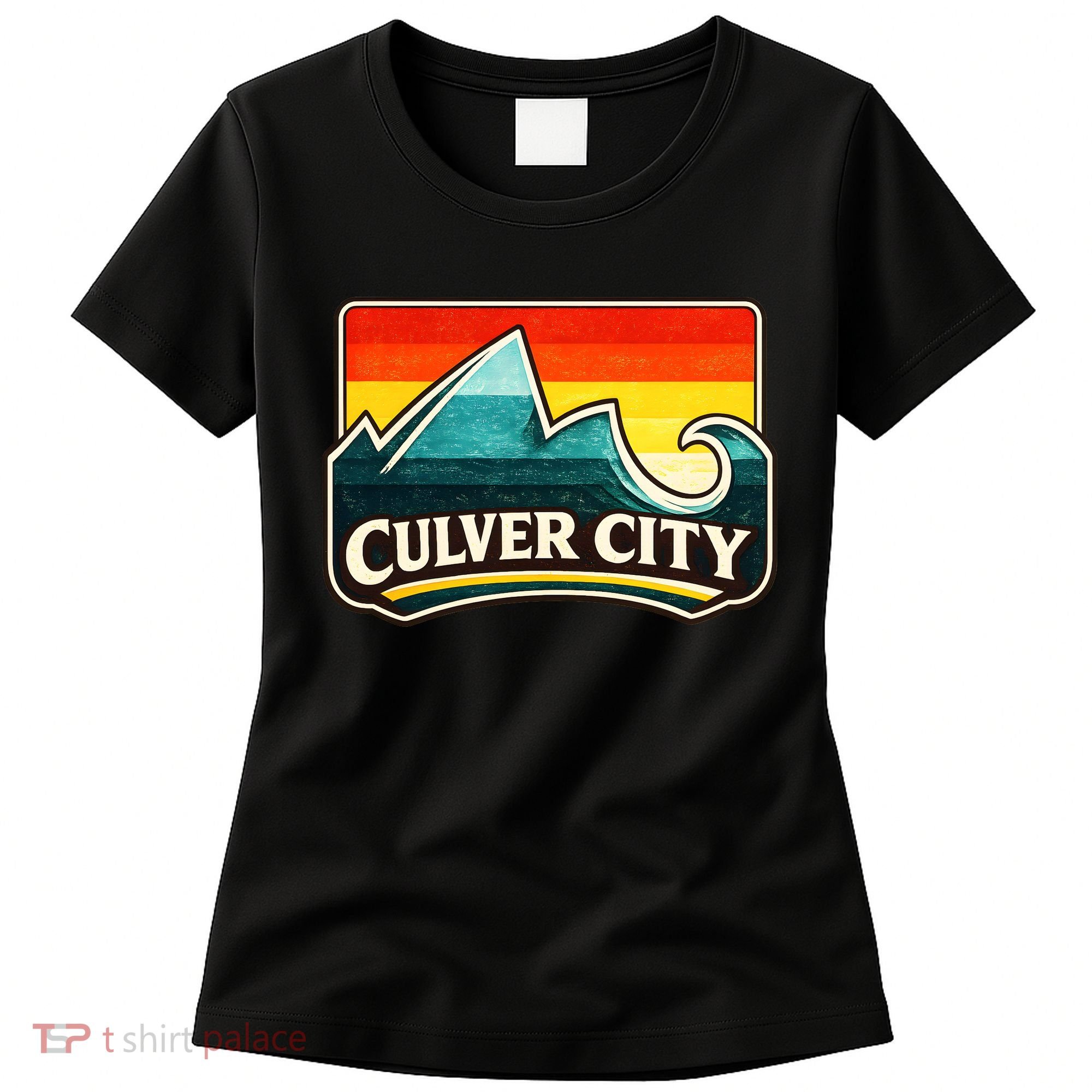 Culver City California Wave Retro Women's T-Shirt