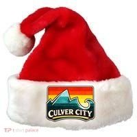 Culver City California Wave Retro Santa Hat thumb 0