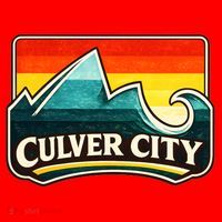 Culver City California Wave Retro Santa Hat thumb 1