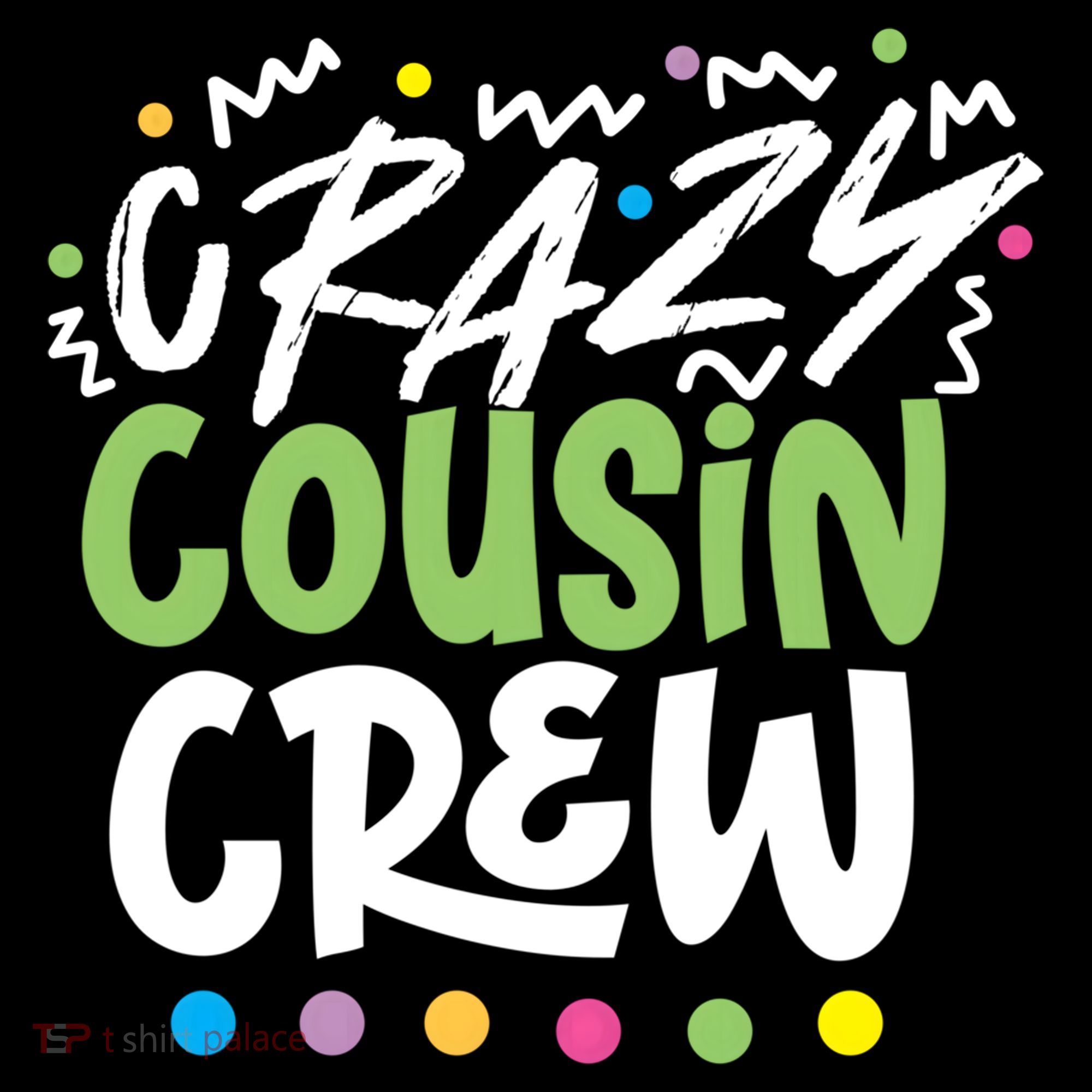 Crazy Cousin Crew Green Meaningful Gift Bucket Hat