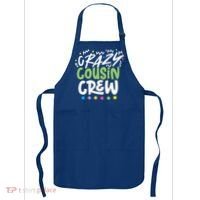 Crazy Cousin Crew Green Meaningful Gift Apron thumb 0