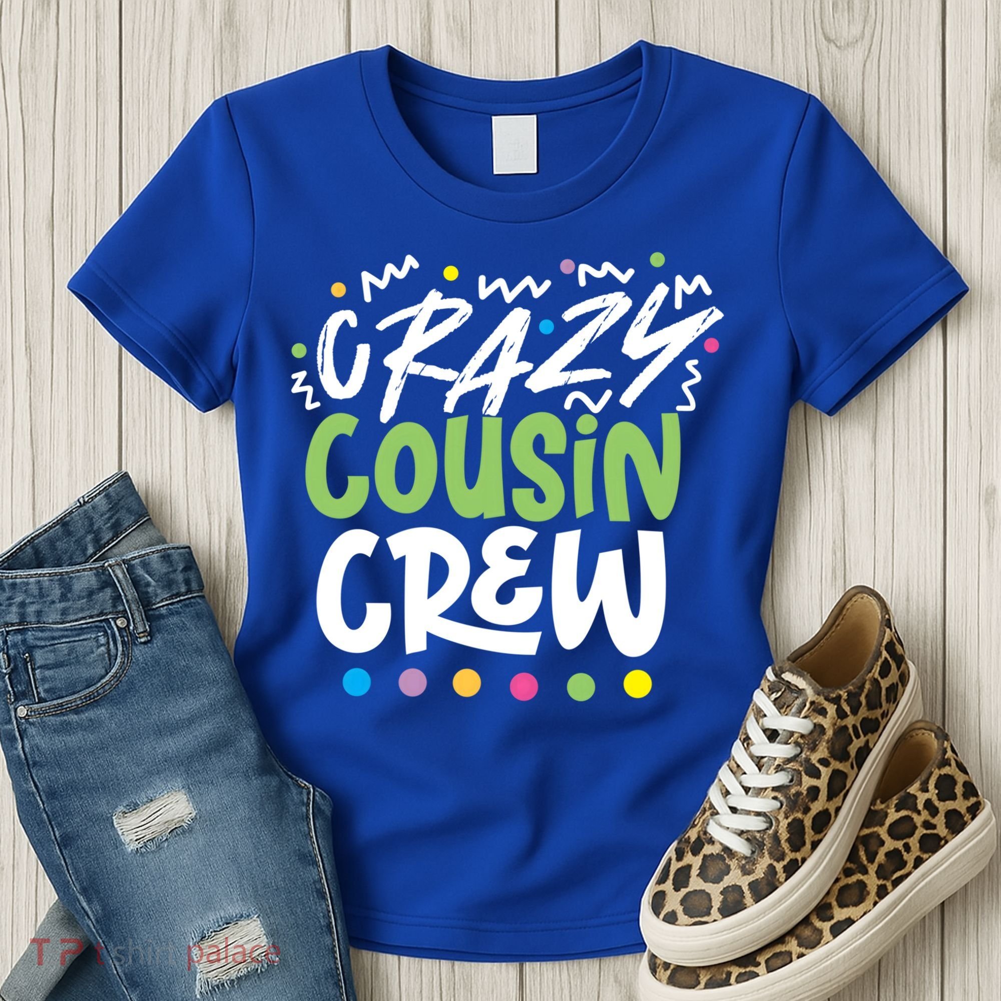 Crazy Cousin Crew Green Meaningful Gift Women's T-Shirt