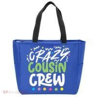 Crazy Cousin Crew Green Meaningful Gift Tote Bag thumb 0
