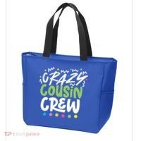 Crazy Cousin Crew Green Meaningful Gift Tote Bag thumb 3