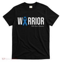 Colorectal Cancer Colon Cancer Blue Ribbon T-Shirt thumb 0