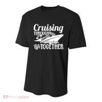 Couple Cruise Cruising Through Life Together Cute Gift Youth Performance Sprint T-Shirt thumb 0