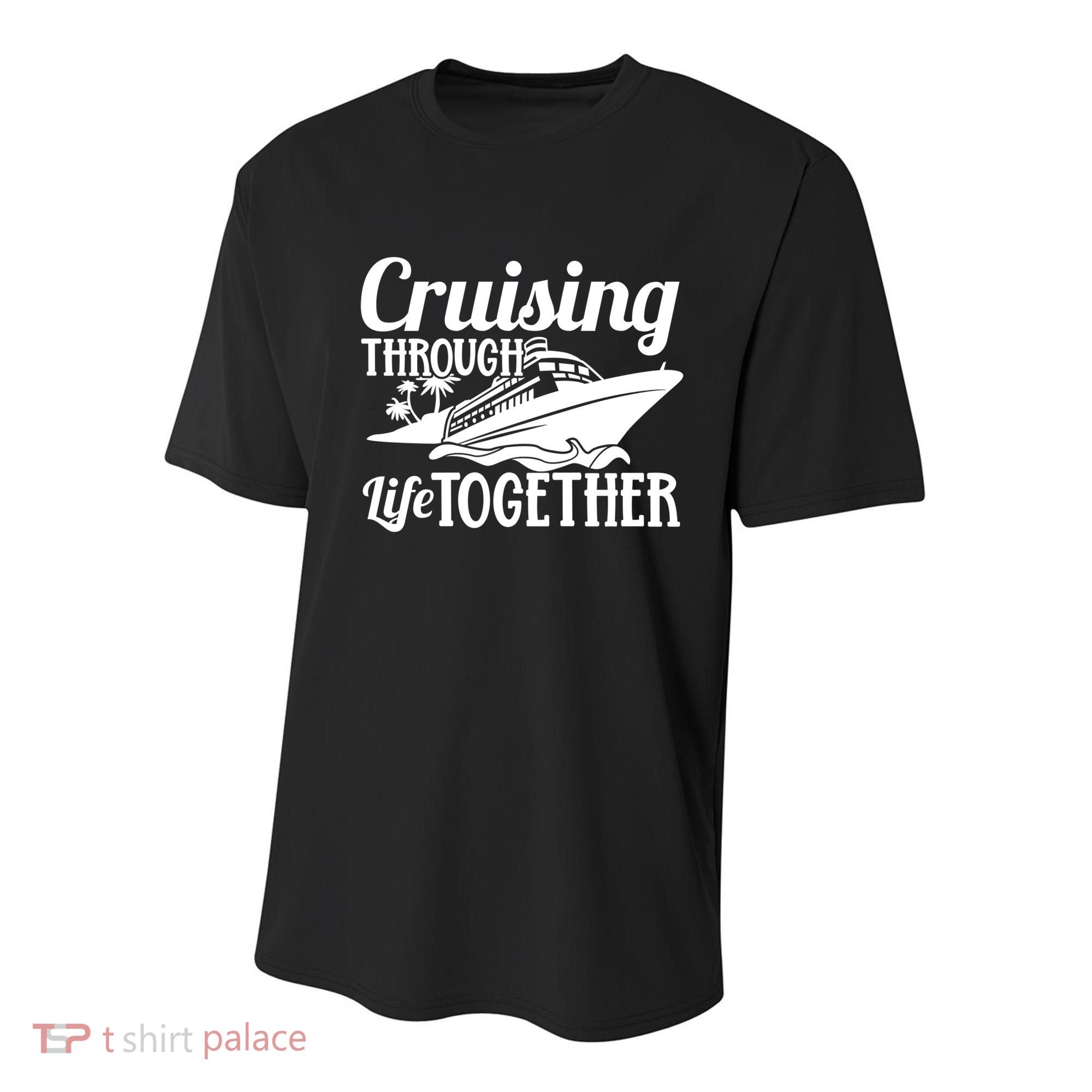 Couple Cruise Cruising Through Life Together Cute Gift Youth Performance Sprint T-Shirt